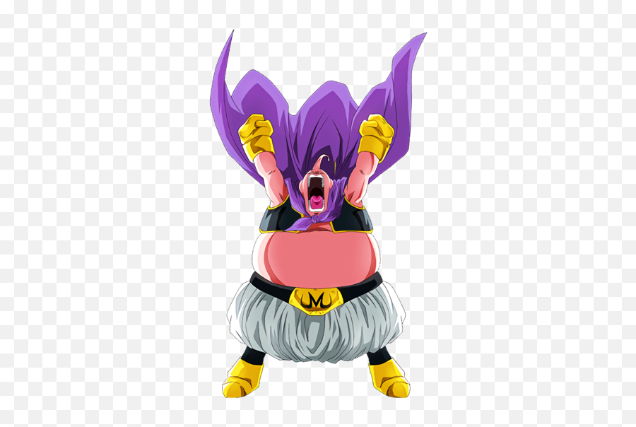 Eruption Of Anger Majin Buu Good Render Dragon Ball Z Emoji,Eruption Emoji