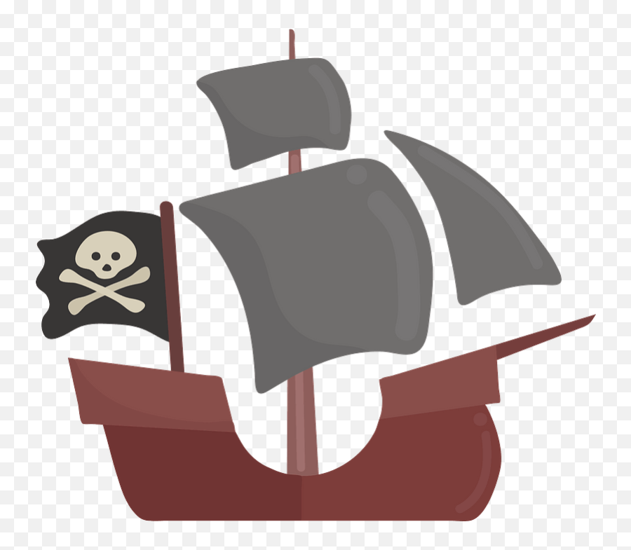 Pirate Ship Clipart Free Download Transparent Png Creazilla Emoji,What Is The Pirate Emoji