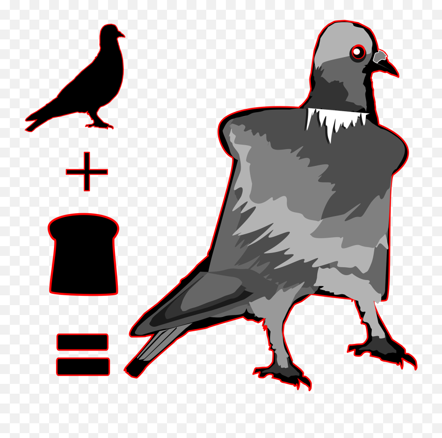 Formula For Happy Pigeonu0027u0027 Artist - Sg Illiustrations Emoji,Maple Leaf Pig Emoji