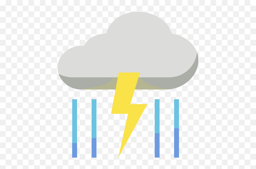 Thunderstorm - Free Weather Icons Emoji,Weather Emoji