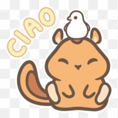 Sticker Maker - Dormaco The Dormouse Pasqua Ita Cute Kawaii Emoji,Chipmunk Emojii
