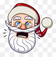 Santa Claus Sticker Pack - Stickers Cloud Emoji,Is There A Santa Claus Emoji?