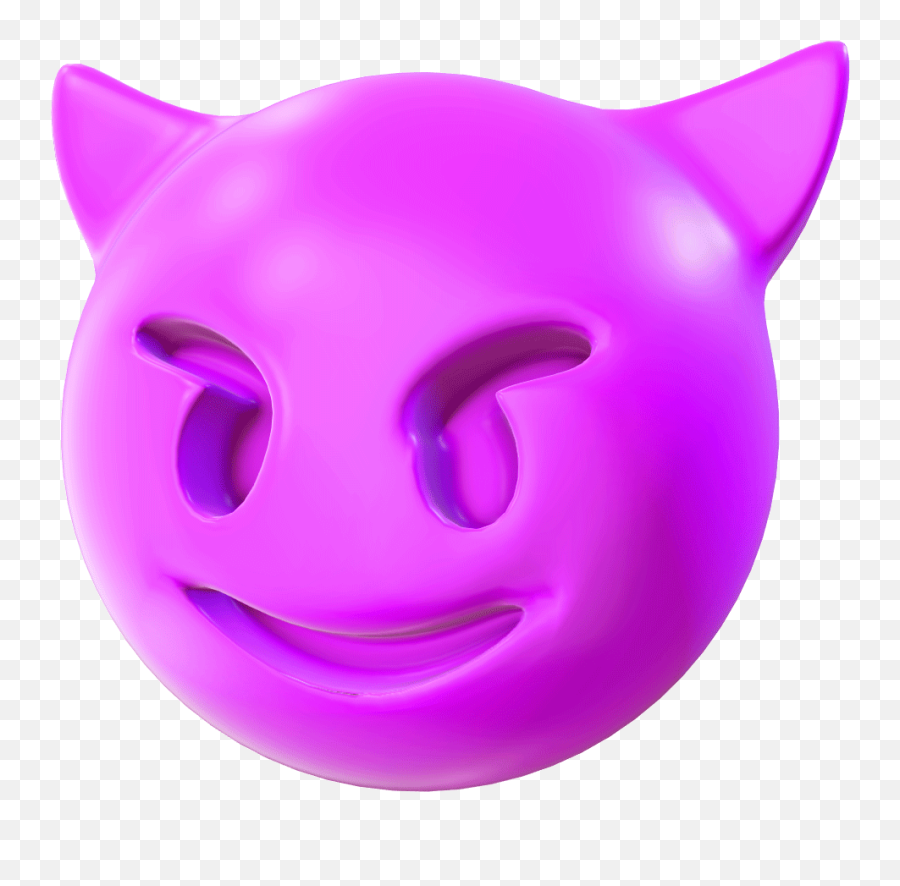 Demon - Loopgif Emoji,Devil Emoji Smilingh