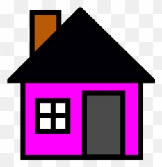 House Clipart Pink House Pink Transparent Free For Download - Pink House Clip Art Emoji,Pink Emoji House