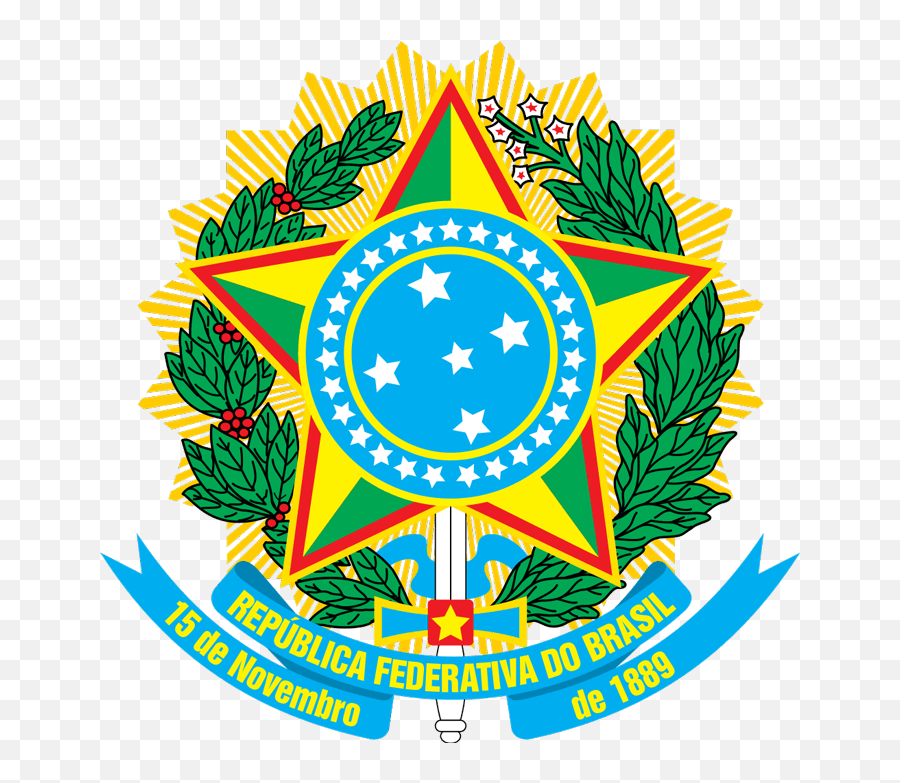 7 National Symbols Of Brazil U2022 I Heart Brazil - Brazil Coat Of Arms Png Emoji,Symbols Of Emotions