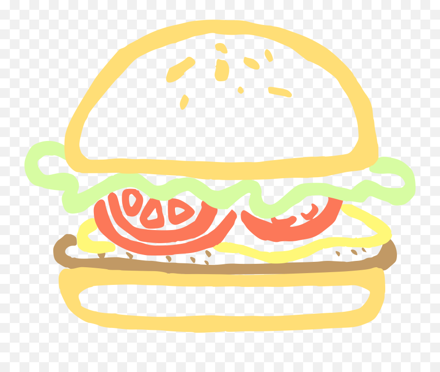Emoticon Area Food Png Clipart - Chicken Sandwich Clipart Png Emoji,Hamburger Emoticon