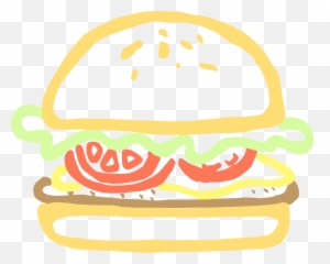 Emoticon Area Food Png Clipart - Chicken Sandwich Clipart Png Emoji,Hamburger Emoticon