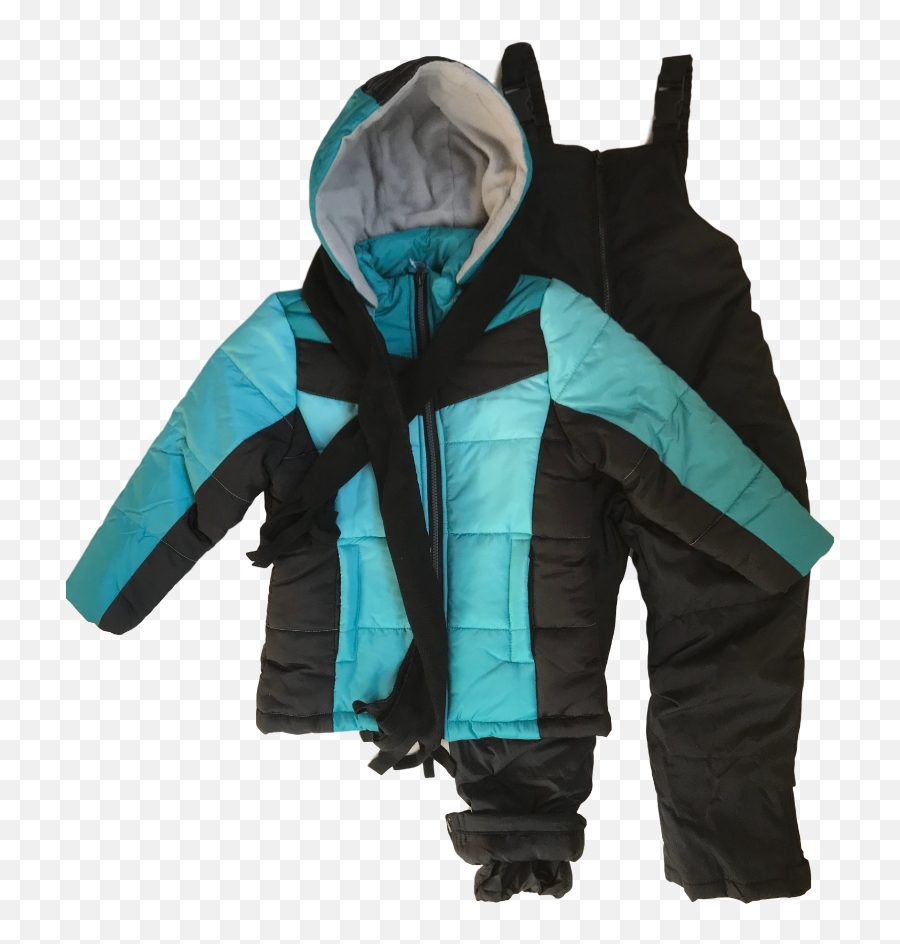 Snowsuits For Kids Girls 3 - Piece Fashion Ombre Snowsuit 56 6x 7810121416 Hooded Emoji,Kids Emoji Jacket