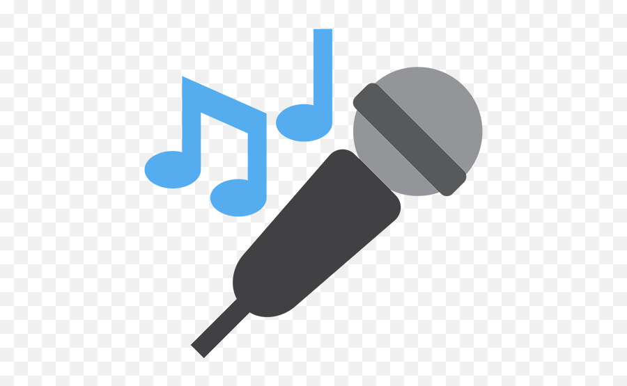 Microphone Id 463 Emojicouk - Microphone Sing Emoji,Construction Equipment Emoji
