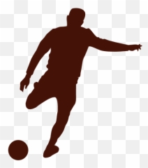 Player - Soccer Player Silhouette Png Emoji,Emoji Football Players