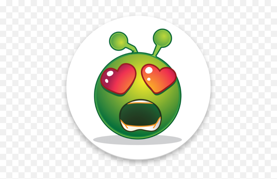 Cute Zoe Wastickerapps Alien Emoji - Cartoon Alien Transparent Background,Islamic Emojis