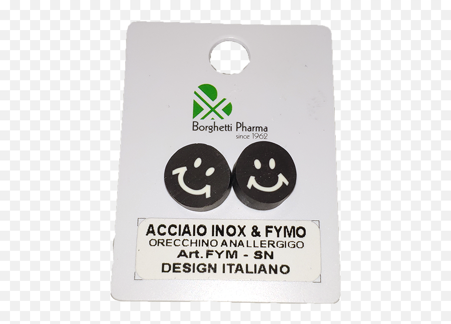 Borghetti Pharma Orecchini Anallergici - Solid Emoji,Emoticon Raffreddore