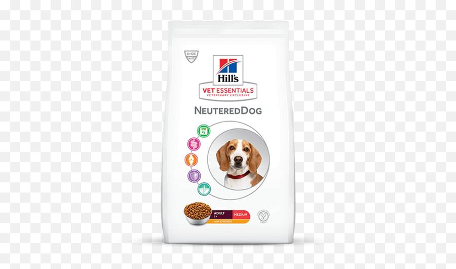 Hillu0027s Vetessentials Diet - Canine Neutered Adult Mini 15kg Vet Essentials Neutered Dog Medium Emoji,Neutered Dog Emoticons