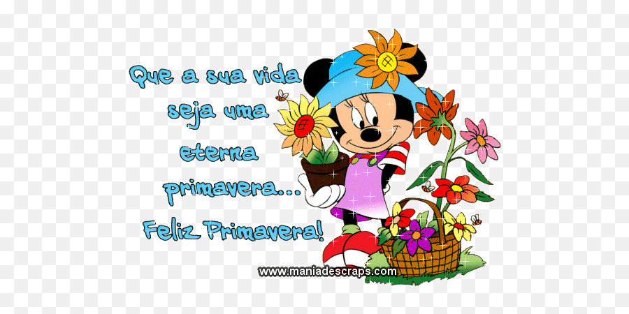 Primavera 1 - Cia Dos Gifs Happy Mothers Day Cartoon Flowers Emoji,Imagenes De Emoticon Mugsy Gif