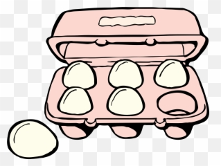 Egg Carton Box Drawing - Eggs Clip Art Emoji,Egg Emotions