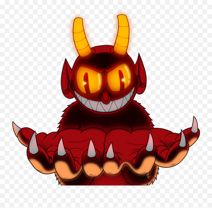 Demon Clipart Evil Spirit Demon Evil Spirit Transparent - Cuphead Devil Png Emoji,Spirit Emoji