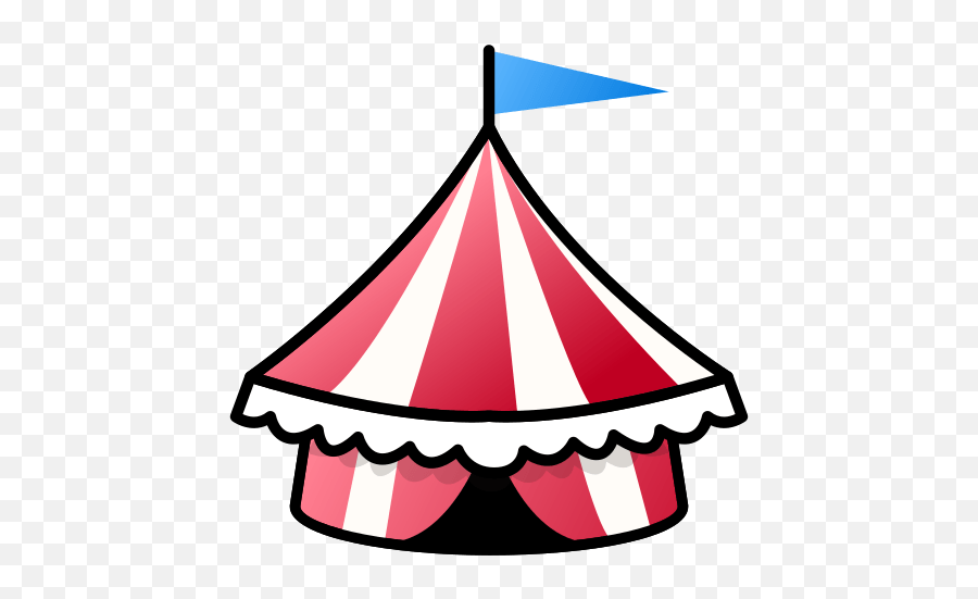 Tent Id 10438 Emojicouk - Circus Tent Emoji Png,Emojis And Stickers