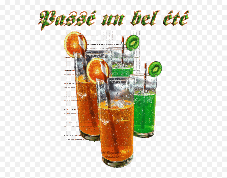 Top Vodka Cocktail Stickers For Android - Passe Un Bel Étét Emoji,Long Island Iced Tea Emoji