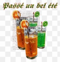 Top Vodka Cocktail Stickers For Android - Passe Un Bel Étét Emoji,Long Island Iced Tea Emoji