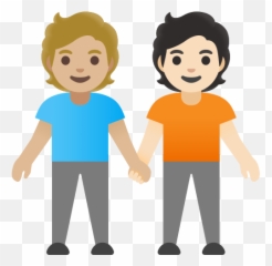 Medium Light Skin Tone - Google Men Holding Hands Emoji,Shaking Emoticon