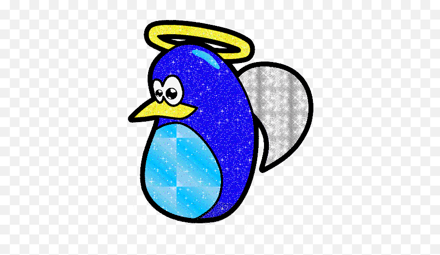 Penguin Glitter Gifs - Penguins Emoji,Animated Emoticon Penguin