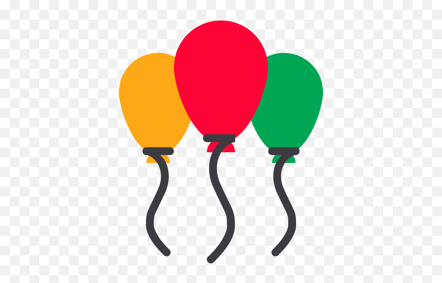 Balloon Decoration Christmas Xmas Celebration Party - Icon Balon Emoji,Celebrate Party Emoticons