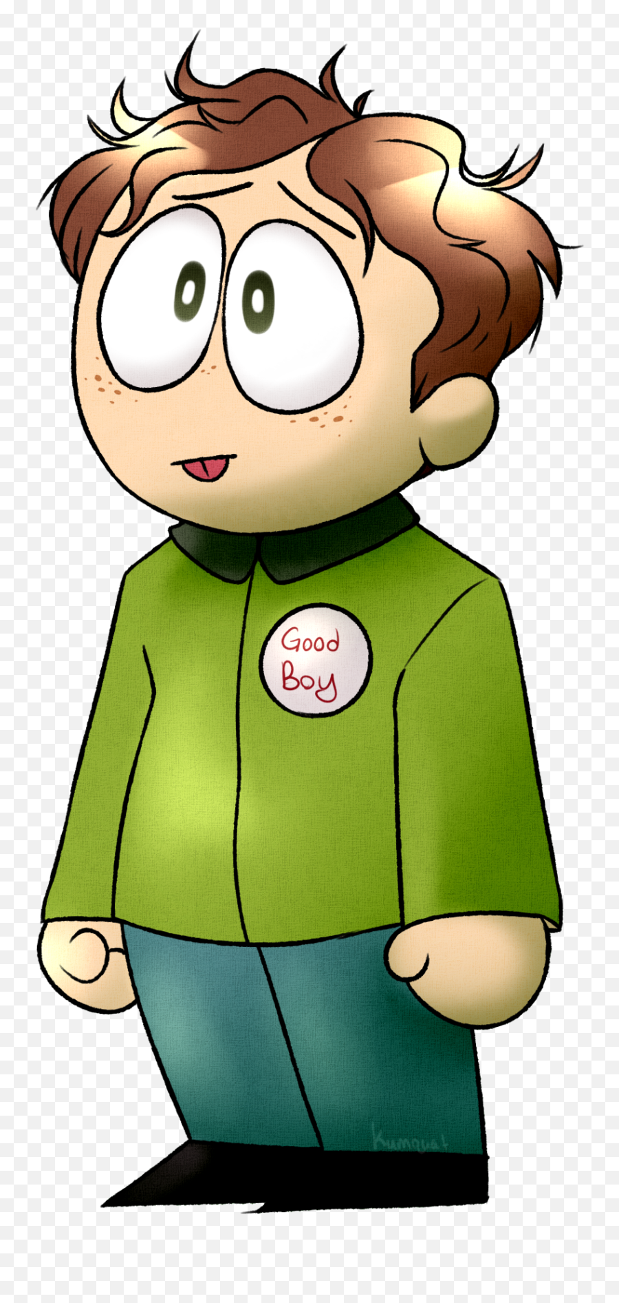 Good Son Looks Like Clipart - Scotty South Park Fanart Emoji,Raisin Emoji