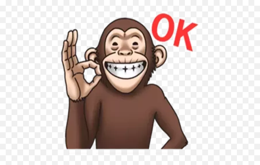 Monkeys Stickers For Whatsapp - Happy Emoji,Emoticon Iphone Cium