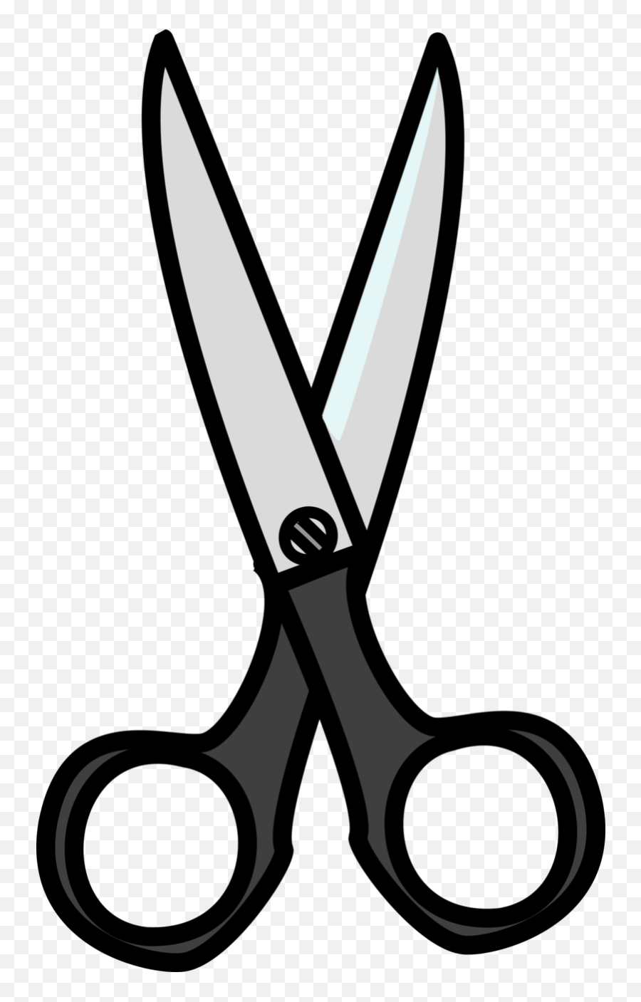 Scissors Cartoon Png Clipart - Scissors Clipart Emoji,Scissor Emoji
