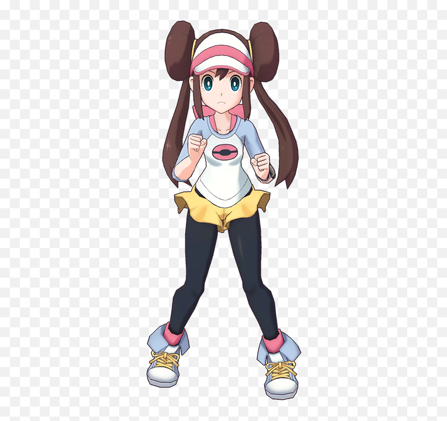 Rosa Masters - Bulbapedia The Communitydriven Pokémon Pokemon Rosa Transparent Background Emoji,Professor Genki Emoticon