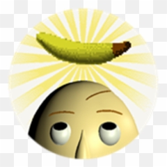 X - Happy Emoji,Banana Emoticon