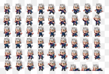 Character Contest 3 Mz Submissions - Pixel Sprite Base Rpg Emoji,This Character Can Have A Pattern Of Behaviour, Thought, Emotion, And Mannerism That