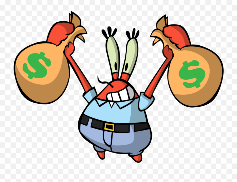 Mr Krabs Transparent U0026 Free Mr Krabs Transparentpng - Mr Krabs Clipart Emoji,Invader Zim Emoji