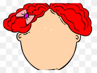 Hair Clipart Template - Girl Face Png Download Full Size Emoji,Blonde Hair Woman Emoji
