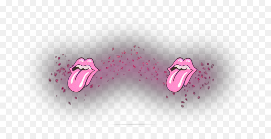 Cute Aesthetic Mouth Lipstick Baddie - Dot Emoji,Lipstick Emoji On Snapchat
