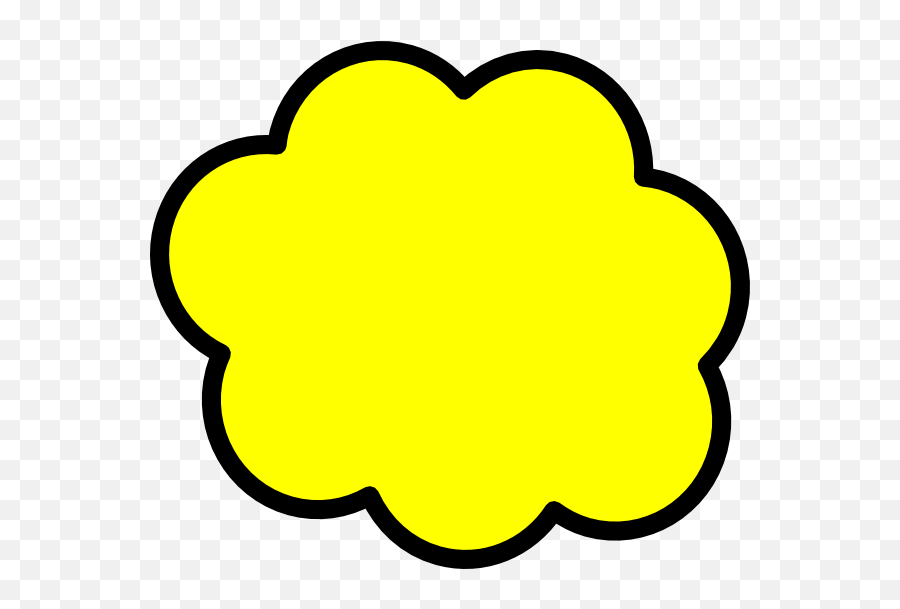 Hi Clipart Speech Bubble Hi Speech Bubble Transparent Free - Yellow Speech Bubble Transparent Emoji,Thought Bubble Emoji