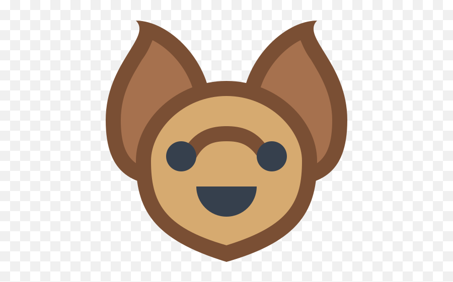 Bat Face Icon In Office Xs Style Emoji,Teddy Bear Face Emoji