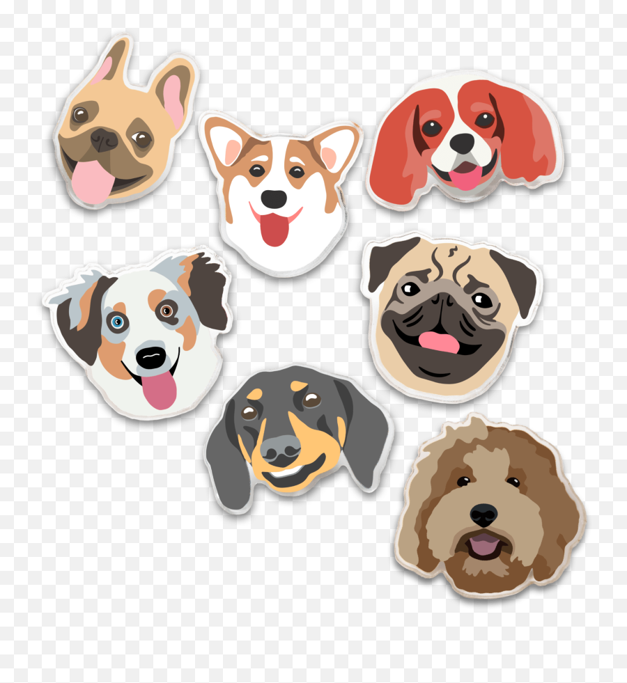 Doggy Pins U2013 K9 Sport Sack Emoji,Scratching Head Emojican