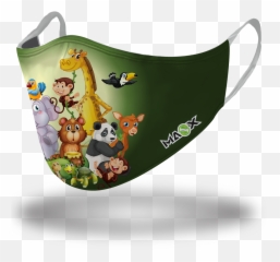 Wild Animals Reusable Face Mask - Handbag Style Emoji,Japanese Mask Emoji