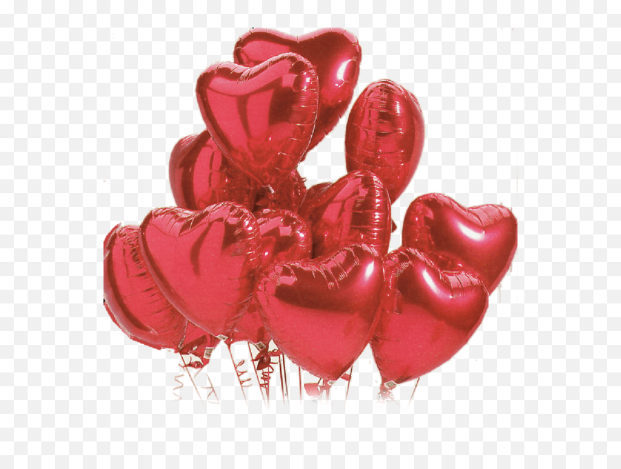Valentinesday Valentine Red Balloon - Real Heart Balloon Png Emoji,Red Balloon Emoji