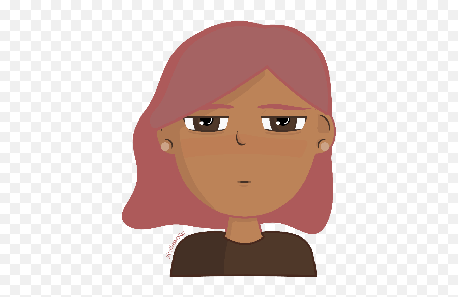 Emoji Eva - For Adult,Pink Hair Emoji