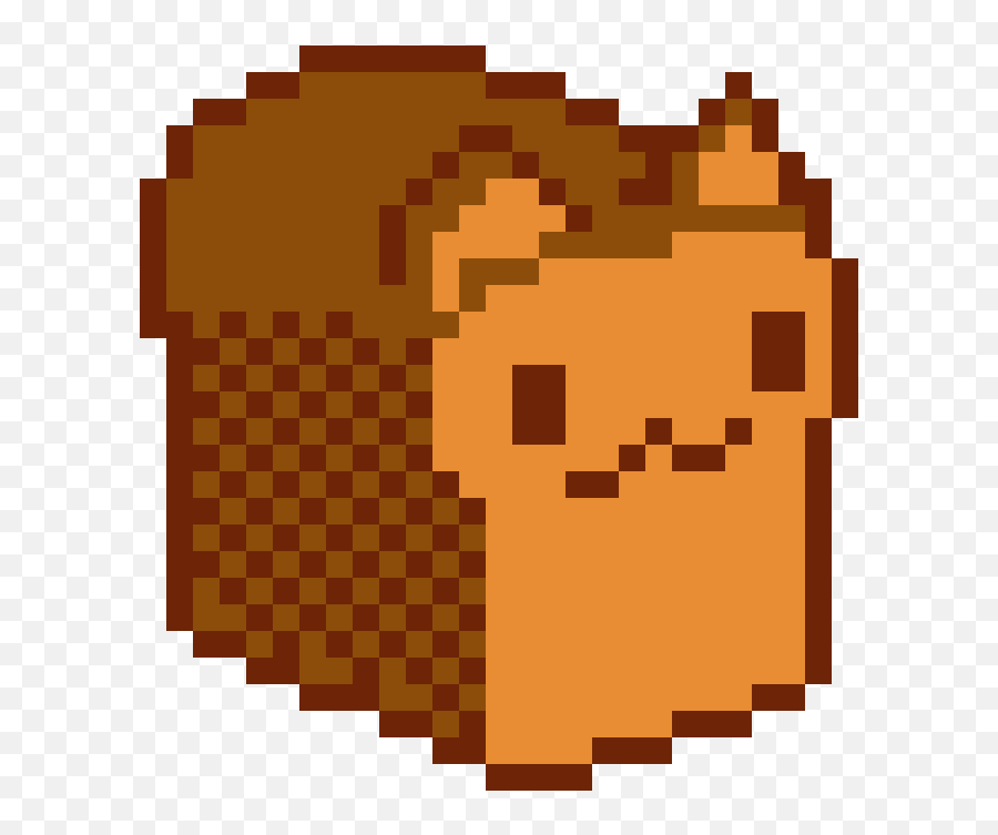 Bread - Bread Cat Pixel Art Clipart Full Size Clipart Bread Pixel Art Transparent Emoji,Loaf Emoji