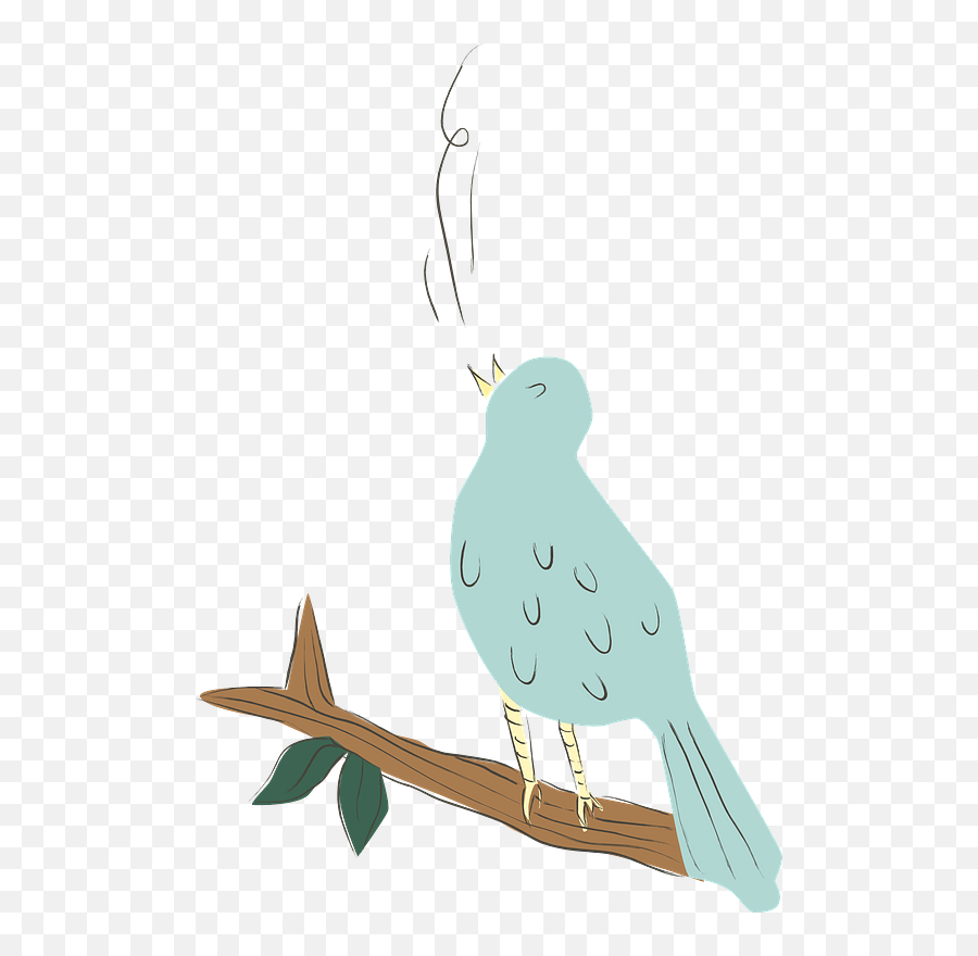 A Birthday By Christina Rossetti Summary And Questions - Cute Bird Branch Spring Clipart Birds Singing Emoji,Birthday Emotions