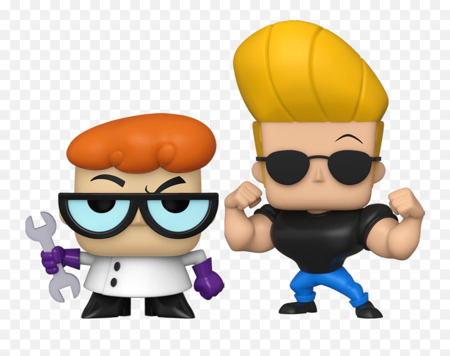 Funko Dexter And Johnny Bravo - Funko Pop Johnny Bravo Emoji,Emoji Movie Funko Pop