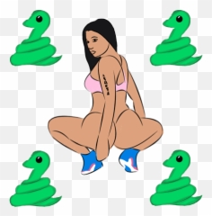 Giphy - Nicki Minaj Transparent Emoji,Nicki Minaj Emoji