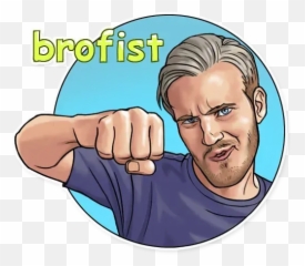 Pewdiepie Whatsapp Stickers - Stickers Cloud Pewdiepie Sticker Emoji,Pewdiepie Emojis In Real Life