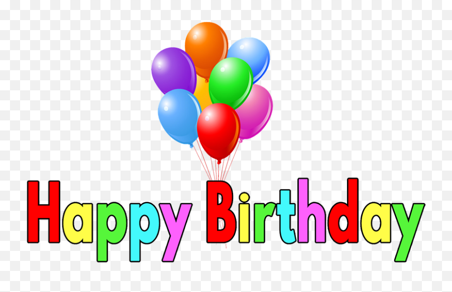Best Birthday Wishes Your Male Best Friend - Happy Birthday With Balloons Png Hd Emoji,Happy Birthday In Emojis