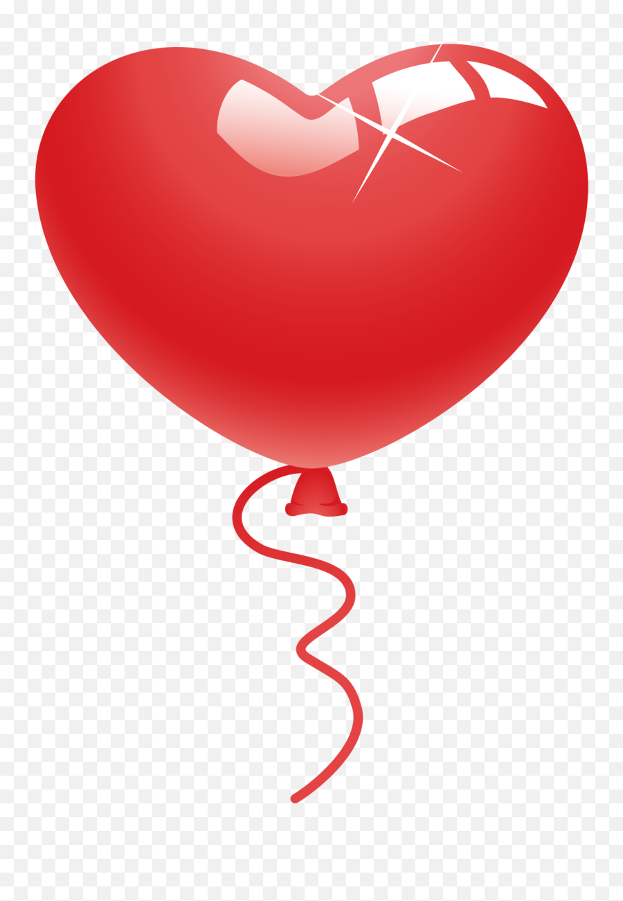 Heart Balloons Png - Heart Balloon Images Hd Emoji,Emoji Heart Balloons