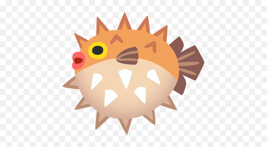 Blowfish Emoji - Fugu,Pufferfish Emoji