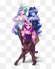 Busty Princess Celestia - Supernatural Creature Emoji,Nekomimi Emotion Ears